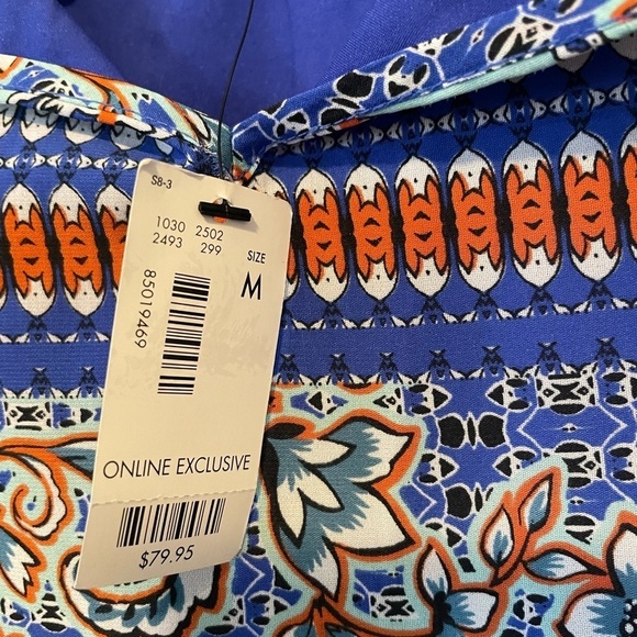 The Limited Maxi Sundress NWT Size Medium floral tropical vacation tassels beads - Picture 4 of 12